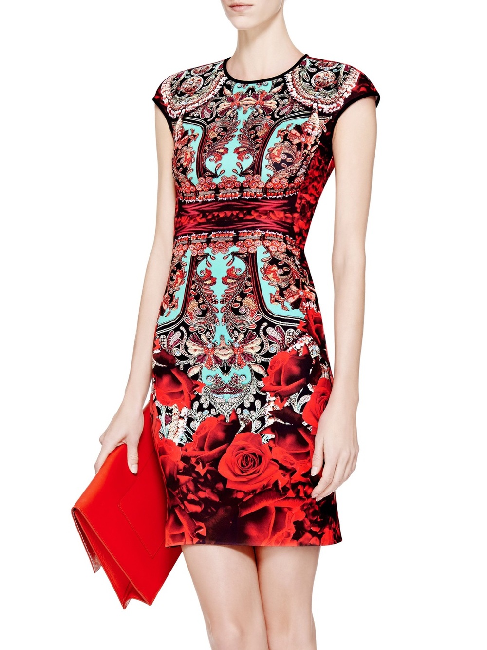 ❤️‍🔥 Clover Canyon Rose Matador
Neoprene Bodycon Dress Worn On TV❤️‍🔥